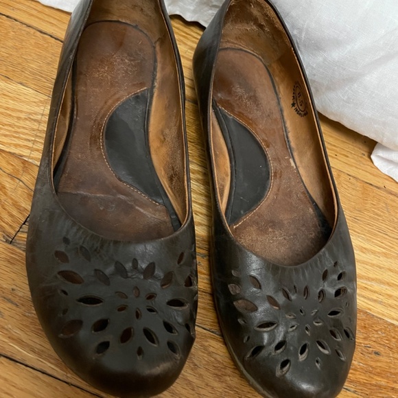 Fluevog Integrity Danielle brown leather ballet flats - Picture 2 of 6